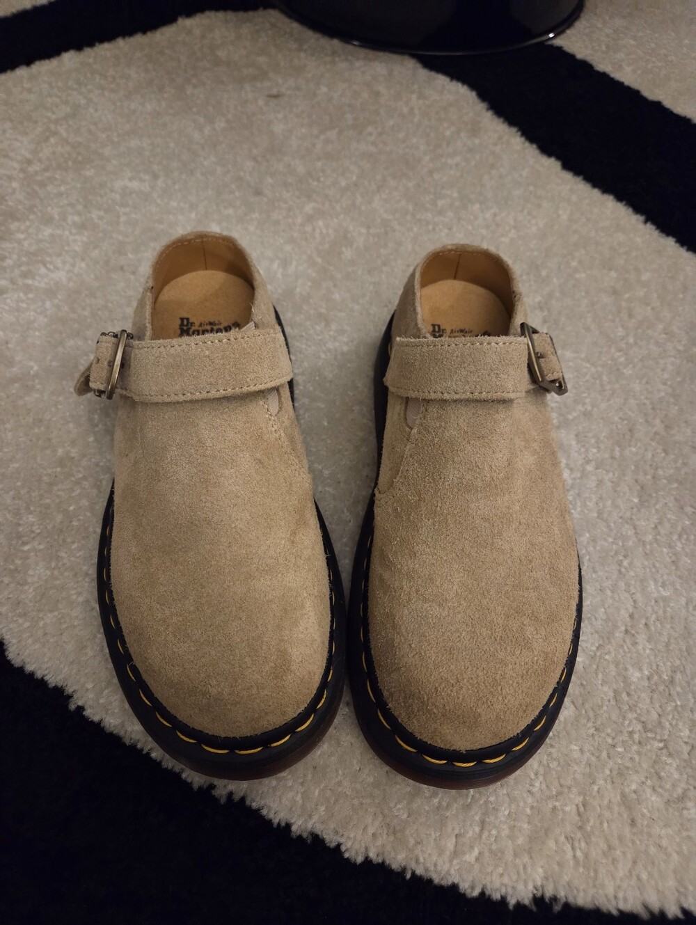 DR.MARTEN'S ISHAM DESERT OASIS SUEDE MULE - Picture 3 of 7